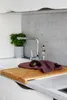 WENKO Schneide Brett mit Anlegekante Bambus 45x35cm Küchen Produktbild-Vorschau 5