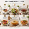 6 Müslischalen Bowl Set Dessertschalen Nachtisch Schüsseln Produktbild-Vorschau 3