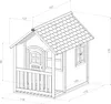 AXI Spielhaus Alex aus  Holz | Outdoor Kinderspielhaus für Produktbild-Vorschau 4