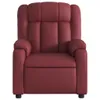 vidaXL Sedia da massaggio in Pelle finta rosso vino Anteprima dell’immagine prodotto 6