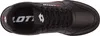 A top-down view of a black Lotto sneaker. Podgląd zdjęcia produktu