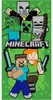 Minecraft asciugamano da bagno Let's Survive, asciugamano Anteprima dell’immagine prodotto 1