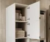 Hoge kast, badkamerkast Beatrice, 187 x 45 x 65 cm. Wasrek, Productafbeelding-voorbeeld 5