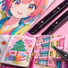 Marker Set, 80 Farben Alkoholmarker Set, Graffiti Pen Set, Produktbild-Vorschau 6