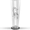 Mr. & Mrs. Panda Bierglas Fuchs Weihnachten - Transparent - Produktbild-Vorschau 1