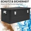 Aluminium Box mit Deckel Schwarz Alu Kiste Box Alukiste 85 Produktbild-Vorschau 4