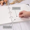 Selbstklebendes Fotoalbum 60 Seiten, 3 Ringe, 23x27 cm, DIY Productafbeelding-voorbeeld