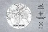 MuchoWow® Mauspad Mousepad Böblingen - Karte - Stadtplan Produktbild-Vorschau 2