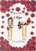 Clips mit Frida-Kahlo-Aufsatz Anteprima dell’immagine prodotto 1