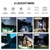 Solar LED Taschenlampe wiederaufladbar USB & Solar 1000LM 6 Produktbild-Vorschau 6