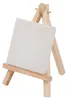 24x Mini Tischstaffelei Holz Leinwand Keilrahmen Maler Produktbild-Vorschau 4
