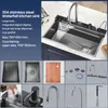 75x45 cm, RVS wastafel voor de keuken, groot, met één kom. Productafbeelding-voorbeeld 9