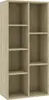 vidaXL Libreria in rovere Sonoma 50x25x106 cm in materiale Anteprima dell’immagine prodotto 8