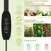 A close-up of a grow light control panel with accompanying feature descriptions and images of plants. Náhľad obrázku produktu