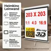 Mucola Leinwand Projektionsleinwand Beamerleinwand Produktbild-Vorschau 2