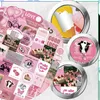 Set di 50 adesivi in vinile rosa Y2K fai da te Anteprima dell’immagine prodotto 4