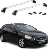 Dachträger Relingträger für Volvo V60 2010-2025 Alu Silber Produktbild-Vorschau 11