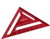 A red carpenter's square with markings and brand name. Náhled obrázku produktu