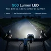 Inlustro Fahrradlicht Set LED 500 Lumen USB-C Produktbild-Vorschau 3