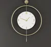 Opviq, Mclock-00111, Dekorative Metall-Wanduhr, Gold, 100 % Produktbild-Vorschau 5