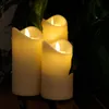 LED-Kunstharzkerzen, 3er Set mit FB, Weiß, Höhe: 13cm + Produktbild-Vorschau 5