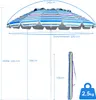 Parasol 245 cm, parasol ogrodowy z regulowanym kątem Podgląd zdjęcia produktu 5