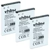 vhbw 3x Akku kompatibel mit Olympia BL-VA, BL-OS4, Joy Plus Produktbild-Vorschau 1