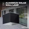 Ledvion Solar LED Wandleuchte 1W Warmweiß IP44 Schwarz Produktbild-Vorschau 2