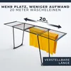 GARRANDT Wäscheständer Black Edition – ausziehbar auf 20 m Produktbild-Vorschau 7