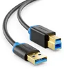 deleyCON 3,0m USB 3.0 Super Speed Kabel USB-A auf USB-B - Produktbild-Vorschau 1