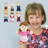 6-częściowy zestaw pacynek na rękę, 30 cm, miękki plusz, Podgląd zdjęcia produktu 4