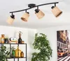 Intissans moderne Deckenlampe aus Metall/Bast in Produktbild-Vorschau 2