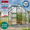 Szklarnia BRAST z aluminium i fundamentem | 310 x 250 x 205 Podgląd zdjęcia produktu 1