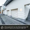 Lampada da parete a LED per esterni a batteria, sensore, Anteprima dell’immagine prodotto 4
