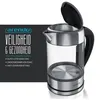 Arendo waterkoker Bloom, 1,7 liter, glazen en Productafbeelding-voorbeeld 3
