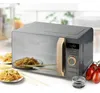 Microwave - DOMO - DO3420 - Gray with wood finish - W45.1 x Productafbeelding-voorbeeld 3