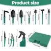 10-teiliges Gartengeräte-Set，Gartenwerkzeug für Beet, Produktbild-Vorschau 2