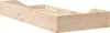A wooden bed frame shown from a side angle against a white background. Náhled obrázku produktu