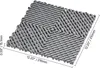 SucceBuy 12 x 12 pollici drenaggio Mat pavimento piastrelle Anteprima dell’immagine prodotto 8