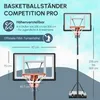 Basketballkorb Outdoor mit Ständer, 255–305cm Produktbild-Vorschau 4