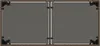 vidaXL Gartentisch mit Glasplatte Braun 115x54x74 cm Poly Produktbild-Vorschau 6