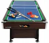 THUNDER® Stół bilardowy z nakładką cymbergaj/ping pong | Podgląd zdjęcia produktu 7