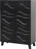 Commode HWC-N86, Armoire Sideboard Buffet, 3D-Wellen-Design Voir les images du produit 5