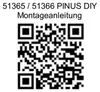 Bretterzaun Pinus DIY-Bausatz Kiefer KDI braun Produktbild-Vorschau 7