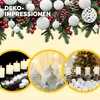 A collage of Christmas decorations, including pine branches, ornaments, and candles, with text overlay. Anteprima dell’immagine prodotto
