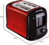 MOULINEX Grille-pain LT 261 D 850 Watt rouge Voir les images du produit 16