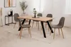 finori Anya 70A Stuhl, 4er-Set, Cord grau / Holzoptik Maß: Produktbild-Vorschau 7
