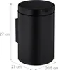 Cestino da bagno a parete - 5 l - piccolo - chiusura Anteprima dell’immagine prodotto 4