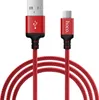 Hoco High Speed X14 - 1 meter Micro-USB oplaadkabel, nylon Productafbeelding-voorbeeld 1