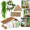 10er Set Terrarium Hängematte aus natürlichem Seegras, Produktbild-Vorschau 1